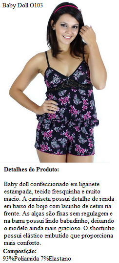 Baby Doll O103