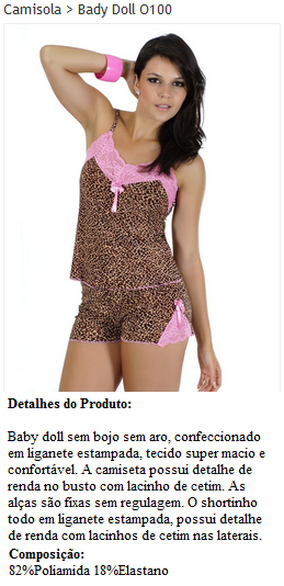 Baby Doll O100